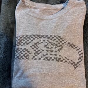 Nike seahawks long sleeve tee. Mens xl. Says twelve down the sleeve. Superbowl.